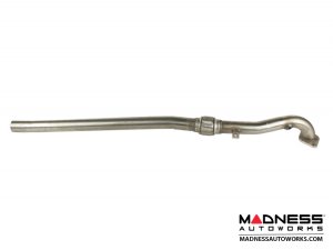 FIAT 500 Performance Exhaust - Magneti Marelli - 1.4L Turbo - Bombardone - Cat Back 3 Piece System - Dual Exit